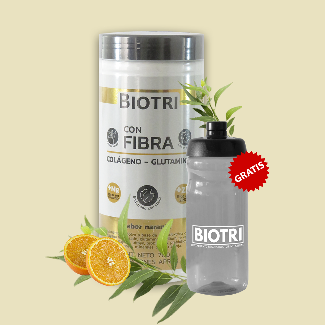 Biotri Fibra con Magnesio y Glutamina