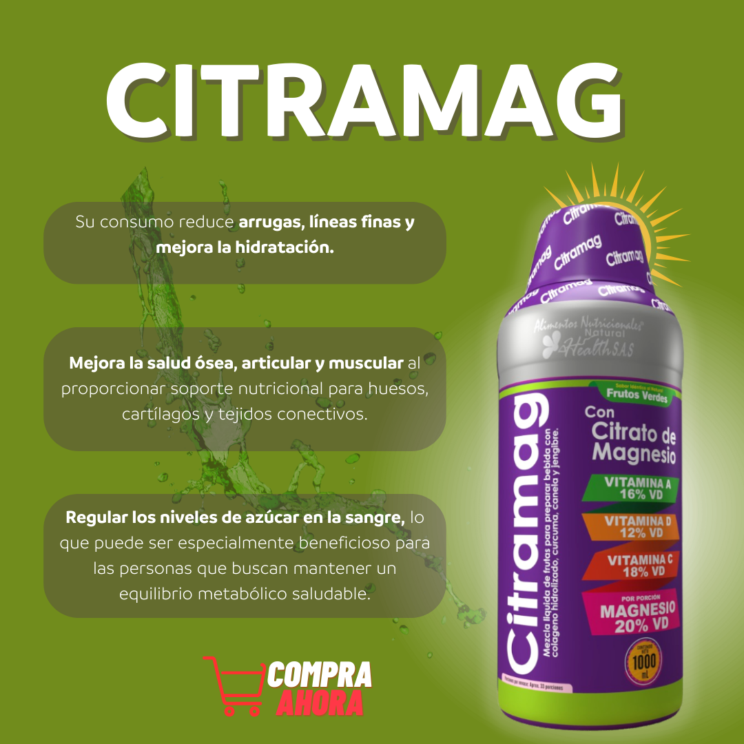 Citramag De Magnesio Liquido X1000 Inv