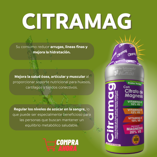Citramag De Magnesio Liquido X1000 Inv